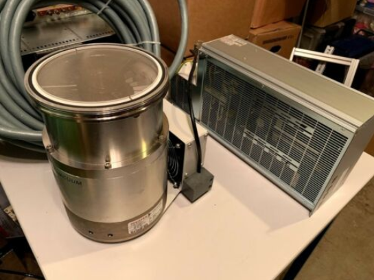 Pfeiffer真空泵维修 Pfeiffer Vacuum TMH 400M P H Turbo Pump + TCM 1601 Turbo Pump Controller